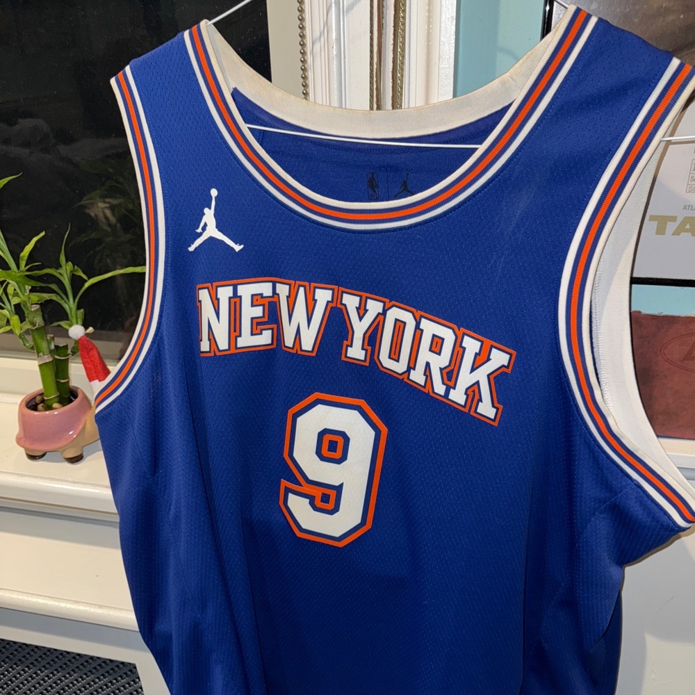 New York Knicks RJ Barett #9 Jersey - Mens Large